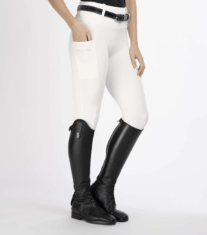 White Competition Leggings