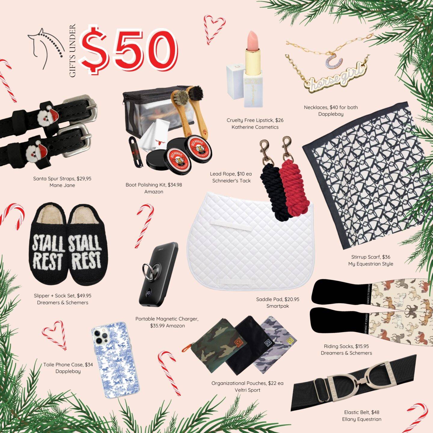 Equestrian Gift Guides : Under $50 and Under $150! – My Equestrian