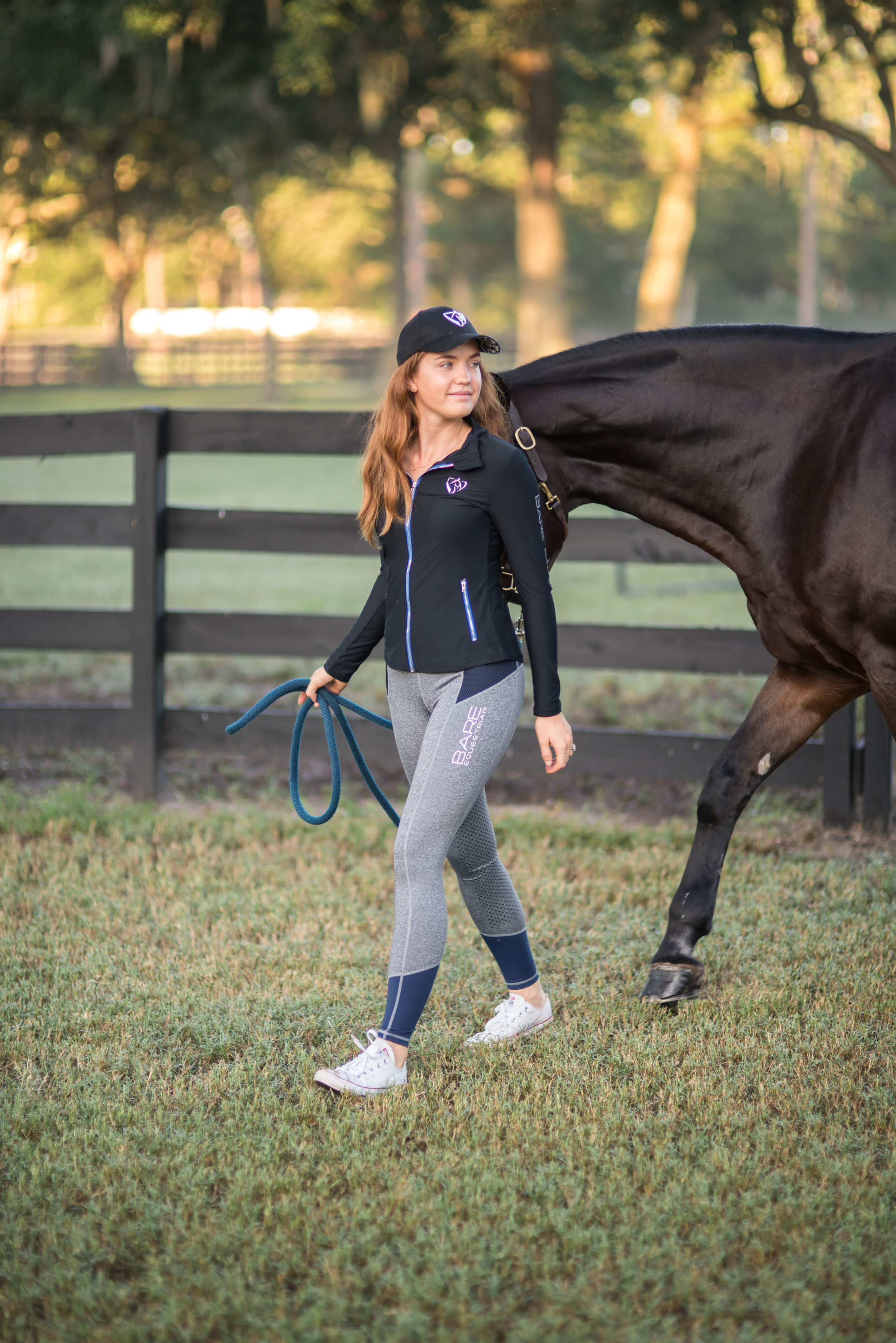 HorseGloss on Instagram: “@hollamando looks absolutely gorgeous in our  olive leggings x black base …