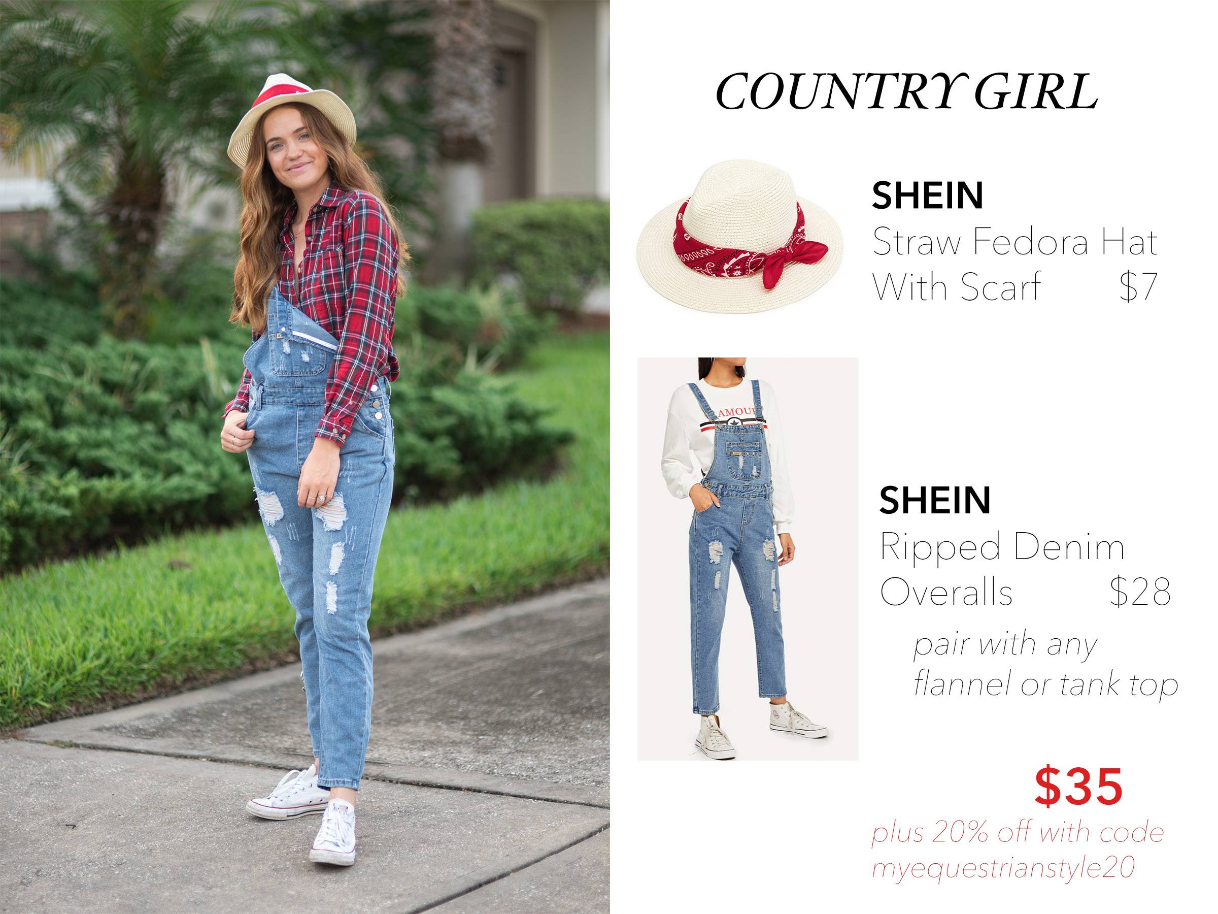 Overalls country outlet outfit